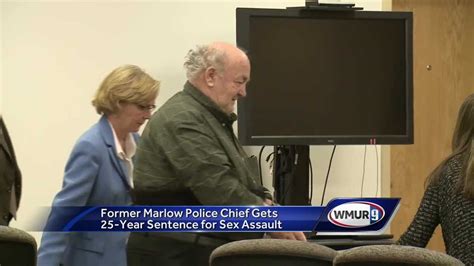 Former Marlow Police Chief Gets 25 Year Sentence For Sex Assault