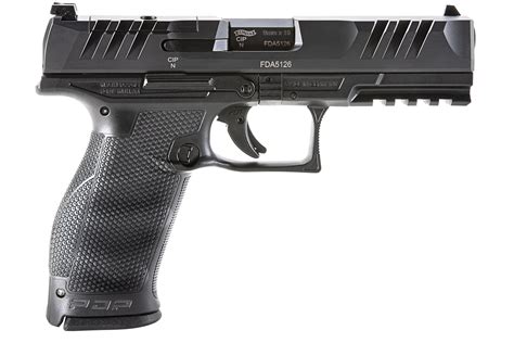 Walther Pdp Full Size 9mm Optics Ready Pistol With 45 Inch Barrel