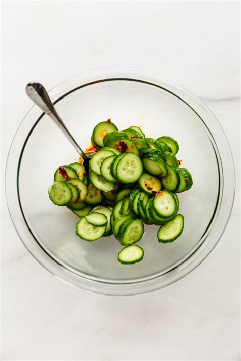 spicy asian cucumber salad recipe choosing chia