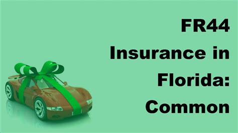 2017 Auto Insurance Faqs Fr44 Insurance In Florida Common Questions