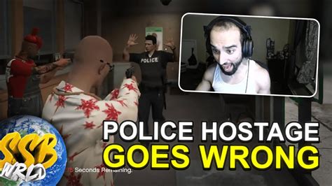 Taking The Police Force Hostage Goes Wrong Ssb World Rp Youtube