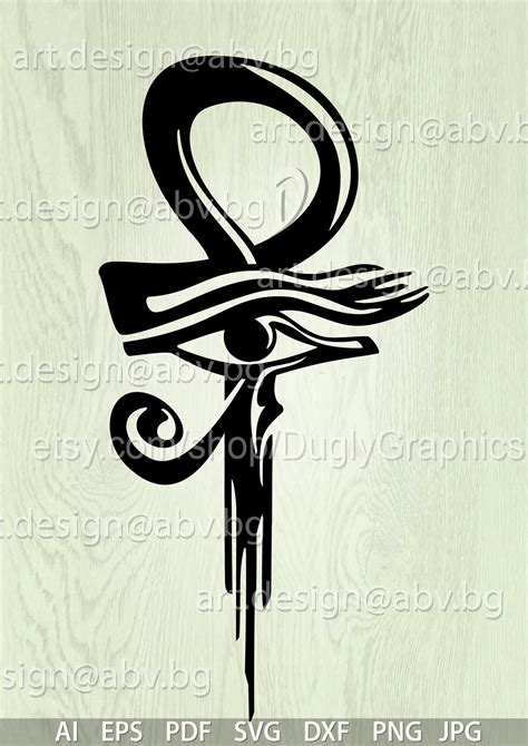Vector Ankh And Horus Eye Instant Download You Receive After Purchasing This File You Will
