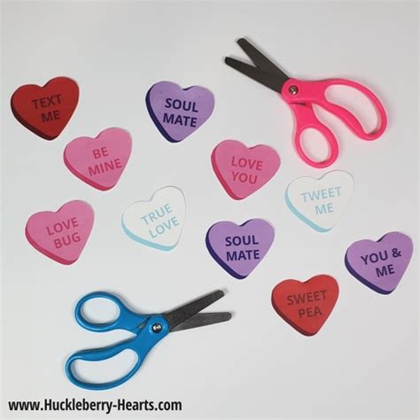 Easy Diy Valentines Day Garland Huckleberry Hearts