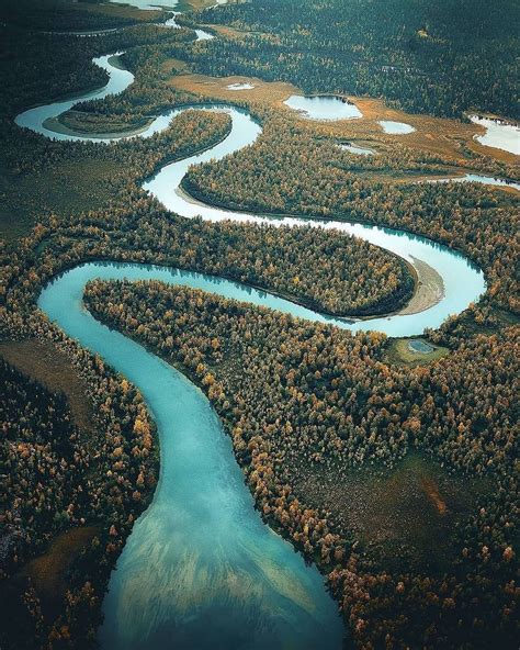 Meandering Rivers Of The Lapland Wilderness 🤯 Wilderness Tones Explorer