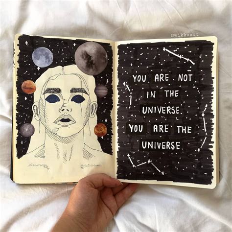 Wiktoria On Instagram You Are The Universe 🌌 Quote By Eckhart Tolle
