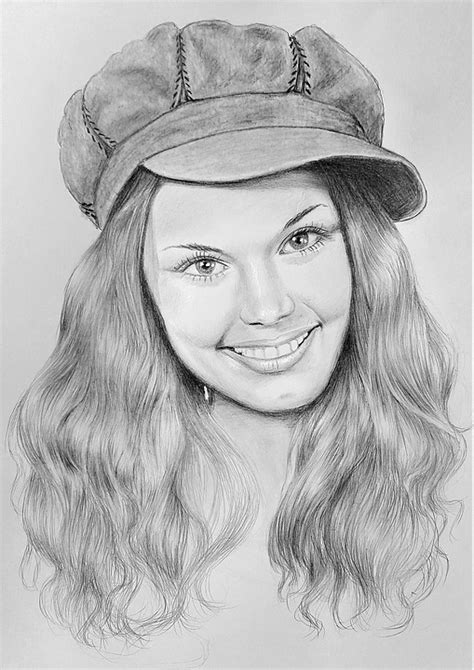 Free Illustration Pencil Drawing Beautiful Woman Free Image On