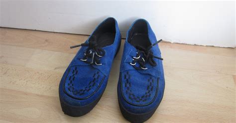 Veruca Salt Blue Suede Shoes