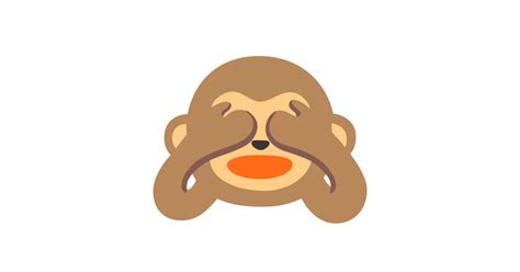🙈 Macaco Que Não Vê Nada Emoji