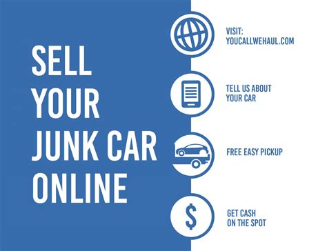 Sell Your Junk Car Online - You Call We Haul