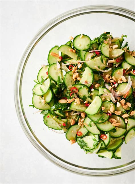 Thai Cucumber Salad Glebe Kitchen