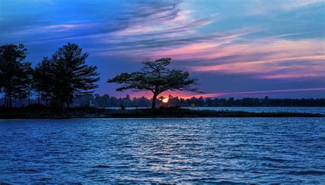 Detroit Point Late Spring Sunset Photograph By Ron Wiltse Fine Art