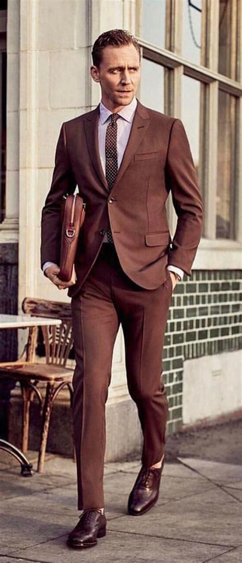 5 Must Have Suits In Every Mans Wardrobe Brown Suits For Men Brown