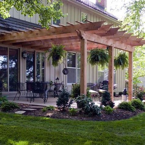 36 Amazing Backyard Pergola Ideas Popy Home Backyard Patio