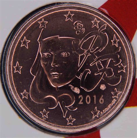 France 1 Cent Coin 2016 Euro Coinstv The Online Eurocoins Catalogue
