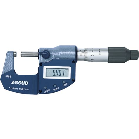 Ip65 Digital Outside Micrometer Accud