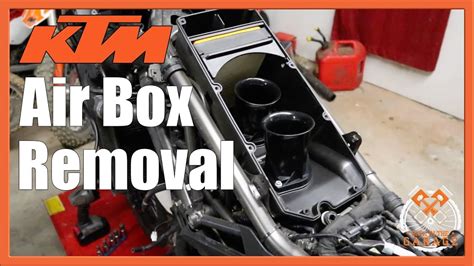 Ktm Air Box Removal 1090 1190 1290 Super Adventure Back In The Garage