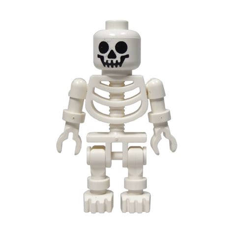 Lego Skeleton With Rigid Arms Thin Shoulder Pins And Classic Smile