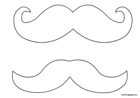 Best 25 Mustache Template Ideas On Pinterest Moustache