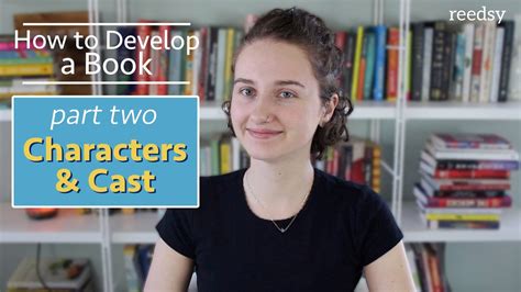 How To Develop A Book Part 2 The Characters Youtube