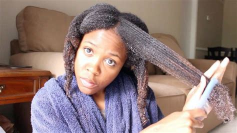 Deep conditioning natural hair with oils could be an ideal way to treat any hair damages. How To Deep Condition African Hair | Natural hair washing ...