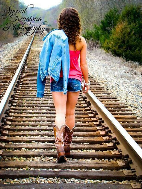 Country Girl From Her Cowgirl Boots To Her Down Home Roots Cute Picture Idea For Senior Pictures