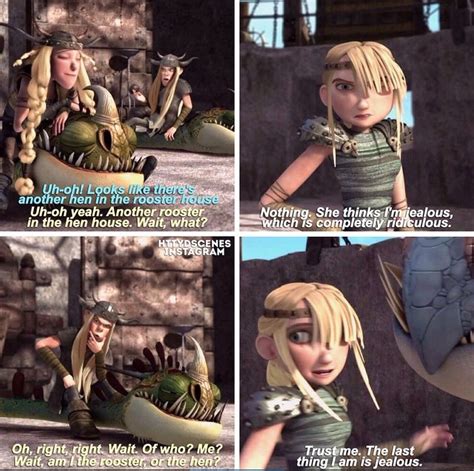 Definitely A Hiccstrid Moment ♡ Dragons Riders Of Berk Httyd