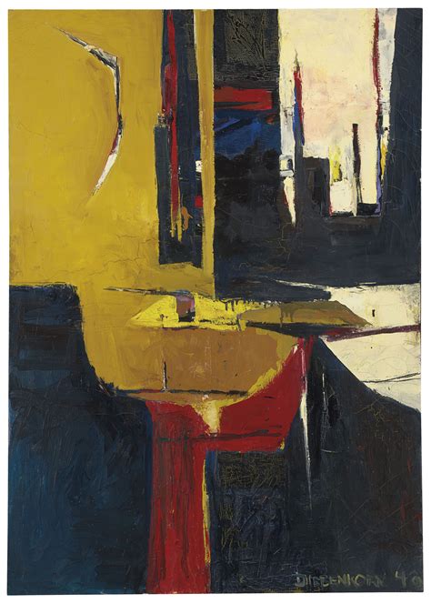 Richard Diebenkorn 1922 1993 Untitled 6 Signed And Dated
