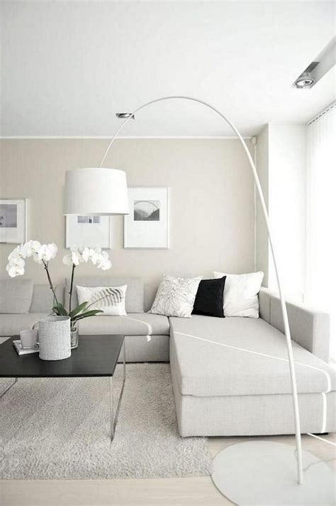 Minimalist living room with dark furniture 80+ Comfy Minimalist Living Room Design Ideas - Page 9 of 82