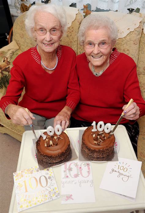 Twin Sisters Celebrate Their 100th Birthday And Reveal Secret To A Long