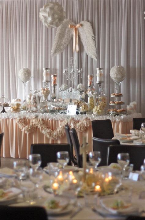 Para decorar la recepción o el lugar en donde será la fiesta o celebración de la primera comunion debemos considerar algunas cosas para tener éxito. Little Big Company | The Blog: First Holy Communion Table ...