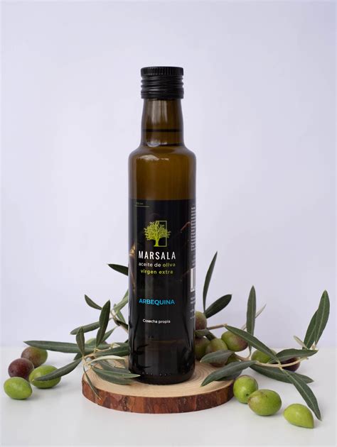 aove gourmet arbequina 12 botellas de 250 ml — marsala aceite de oliva virgen extra