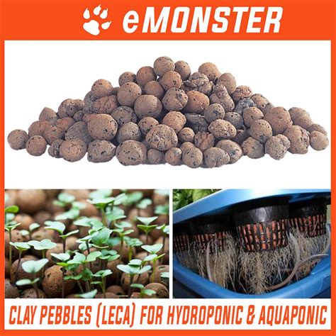 Clay Pebbles Pebble Ball Leca For Hydroponic And Aquaponic 8 12mm