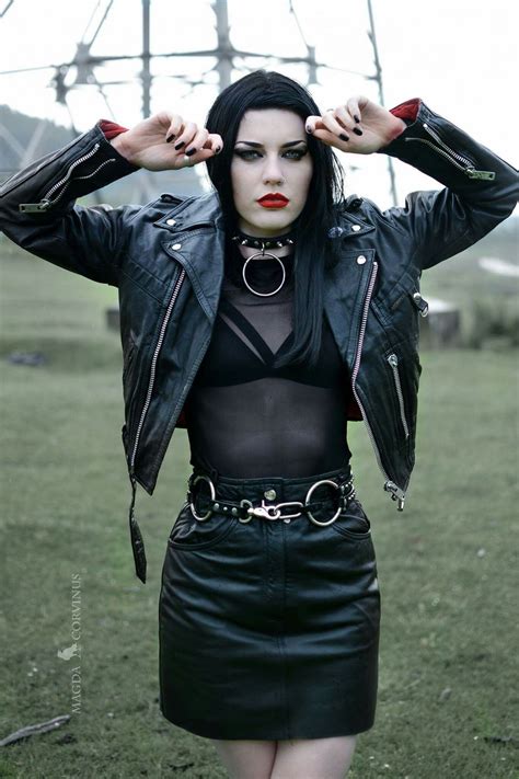 Metal Fashion Dark Fashion Gothic Fashion Leather Fashion Style