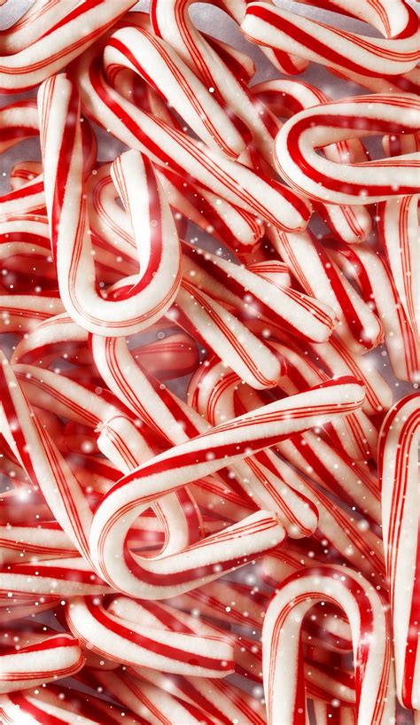 Christmas Candy Cane Wallpaper