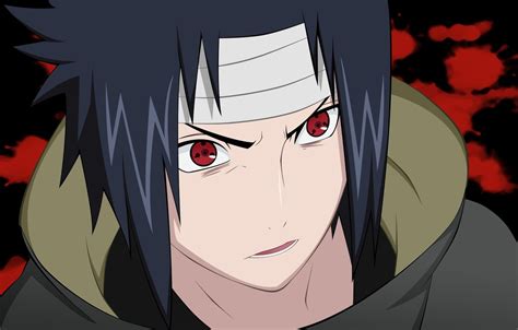 Wallpaper Blood Game Naruto Anime Sharingan Ninja Asian Manga