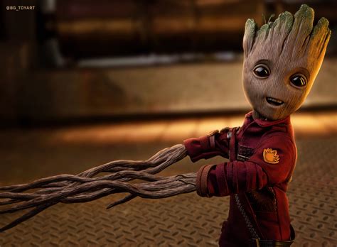 Baby Groot 5k 2018 Artwork Hd Superheroes 4k Wallpapers Images Backgrounds Photos And Pictures