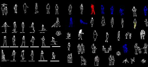 Human Figures Block Dwg Cad Drawingsdownload Now Cadbull