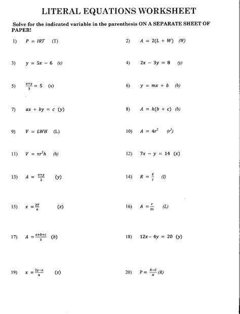 Help your students develop a deep understanding of algebraic expressions with our algebra i curriculum. Printable College Math Worksheets | Printable Worksheets ...
