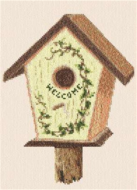 Maybe you would like to learn more about one of these? Birdhouse Cross Stitch Pattern birds