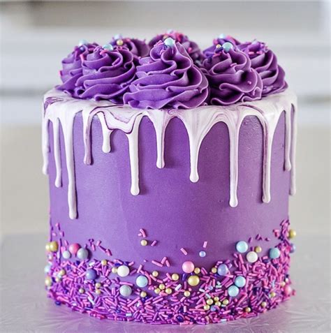 Beautiful Purple Cake Decorations That Add A Pop Of Color To Your Dessert