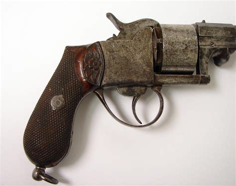 Unusual Pinfire Revolver Degueldre Patent Constant Joseph Degueldre Of