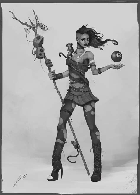 character concept art from initial sketch to final design charlie bowater skillshare