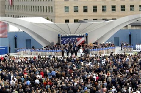 Pentagon Memorial Dedication