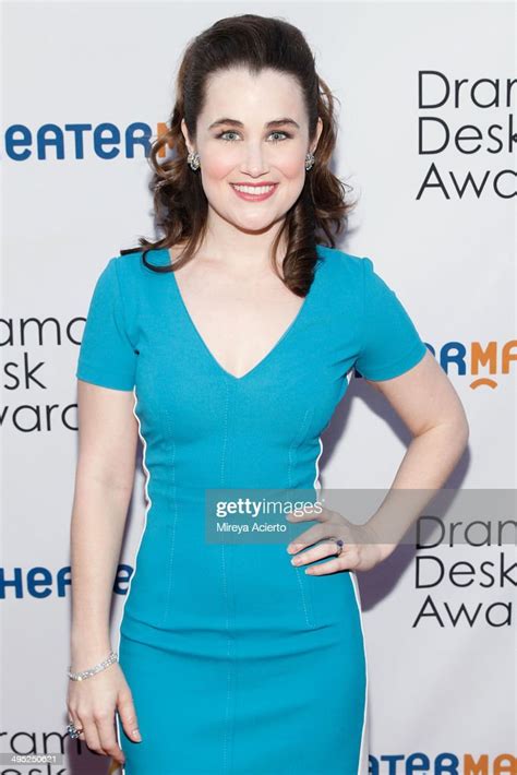 Lauren Worsham Attends The 2014 Drama Desk Awards At Town Hall On