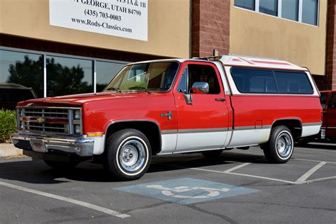 1986 Chevrolet C10 Silverado Red Hills Rods And Choppers Inc St