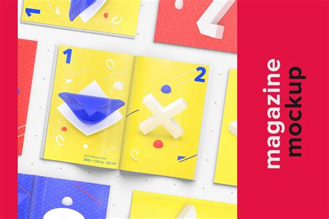 Download magazine mockup | Creative Photoshop Templates ~ Creative ...