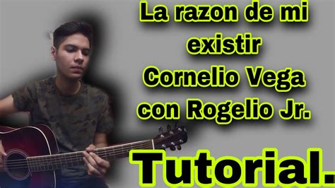 La Razon De Mi Existir Cornelio Vega Tutorial Youtube