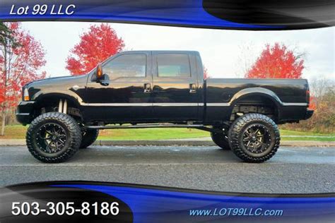 2004 Ford F250 4x4 Harley Davidson Power Stroke 10 Lift 20s 40s