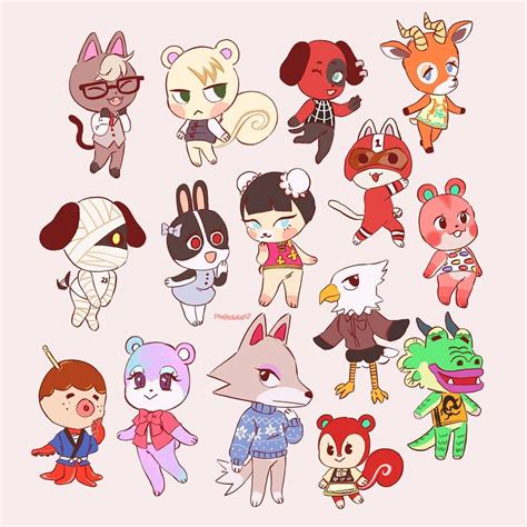 Cool Animal Crossing Villager Fan Art References