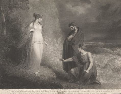 Telemachus And Mentor Discovered By Calypso Free Public Domain Image
